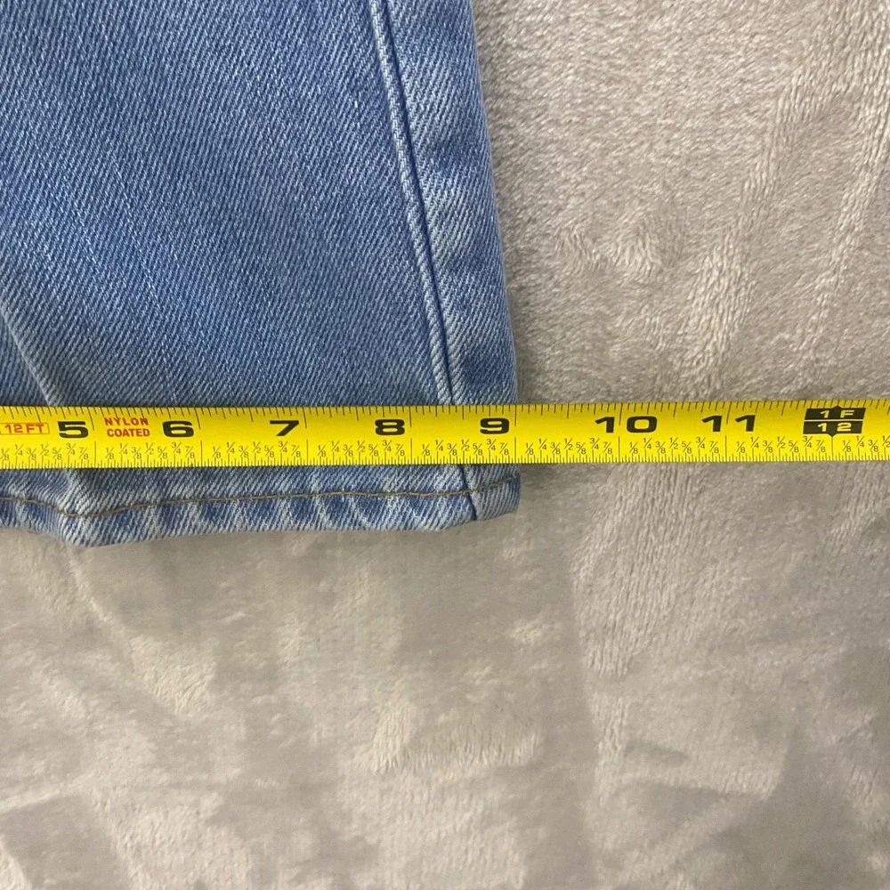 Rare Vintage Levis Orange Tab Light Wash Straight Leg Jeans Blue Denim 32x31